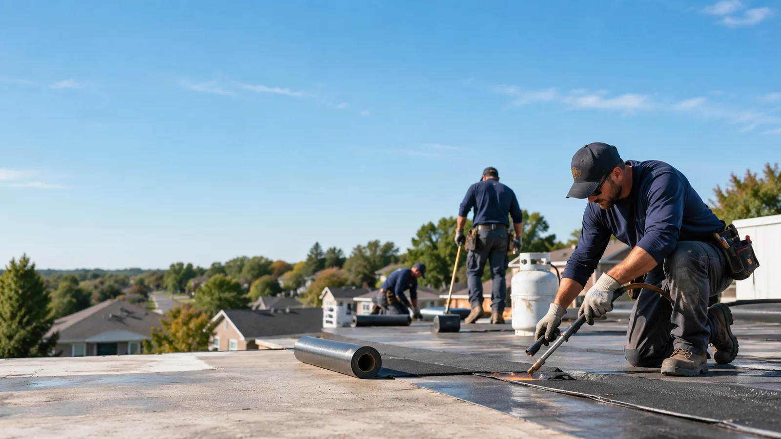 Flat Roof Leak Repair providers in Bowlegs, OK